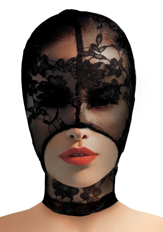 LaceSeductionLaceBondageHood