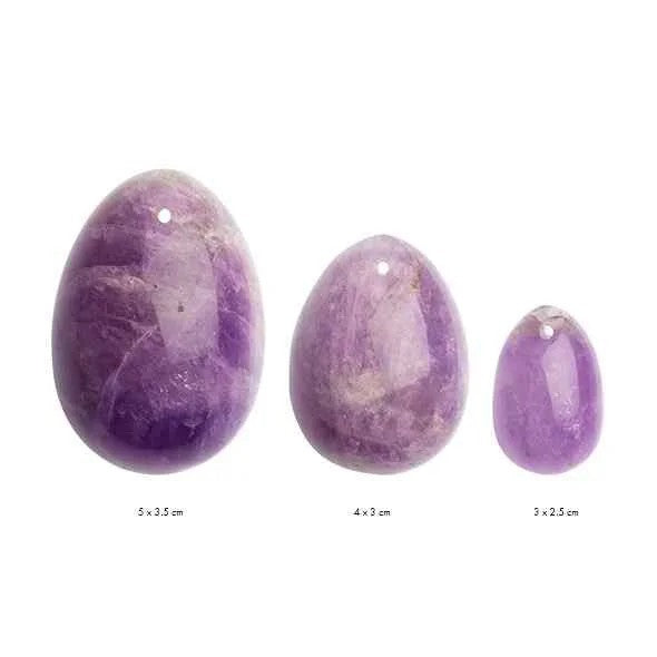 LaGemmes–YoniEggSetPureAmethyst(L-M-S)