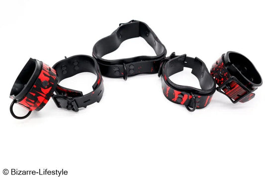 Latexbondagesetuniqueblack/redlockable