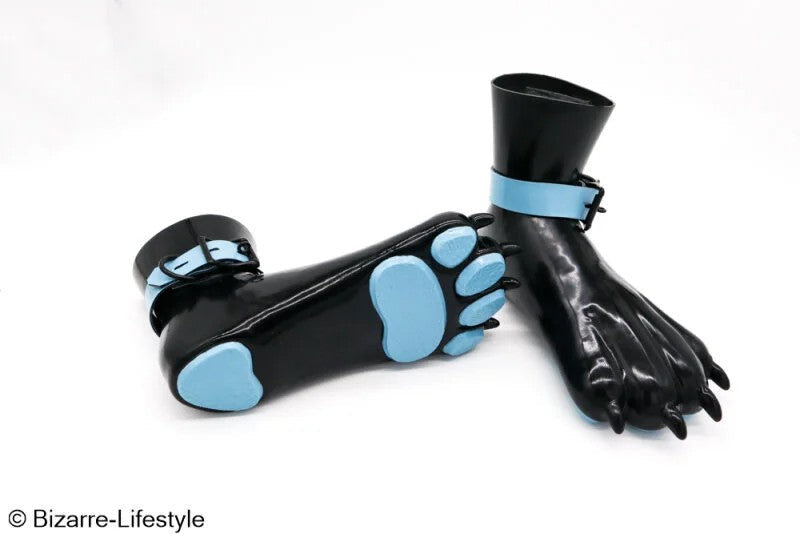 LatexPuppy/DoggyPawsforfeetshortvariant,DifferentDesigns*ExclusivbyBizarre-Lifestyle*