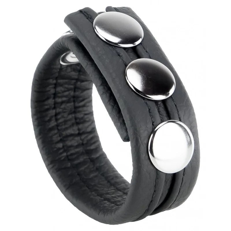LeatherCockringBlack
