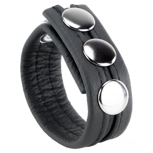 LeatherCockringBlack