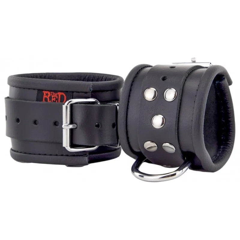 LeatherCuffsForWristsBlack