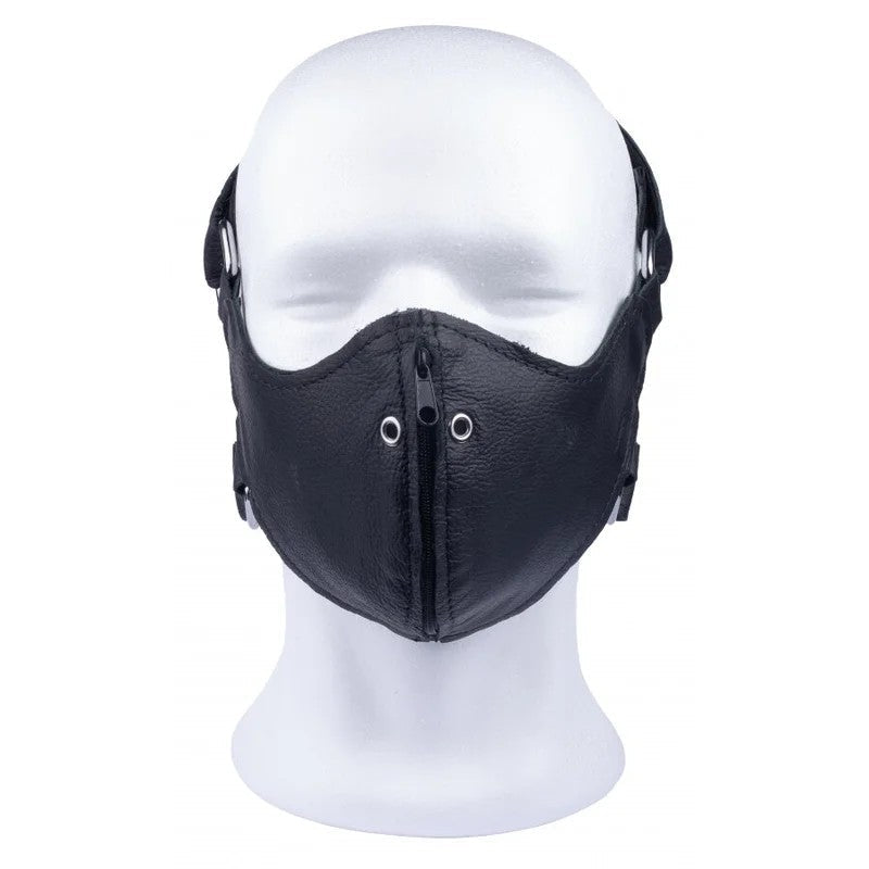 LeatherMaskWithZip