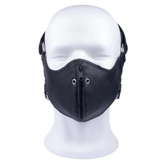 LeatherMaskWithZip