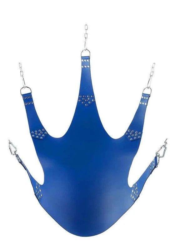 LeatherSling–5points–Blue