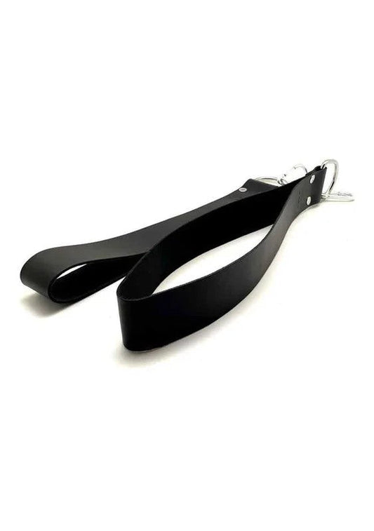 Leatherslingloops–Black