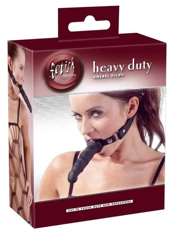 LederimitatKnebelmitDildo
