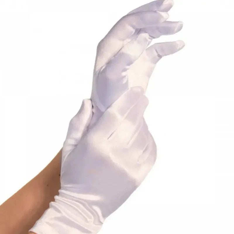 LEGAVENUE–SATIN-HANDSCHUHEWEISS