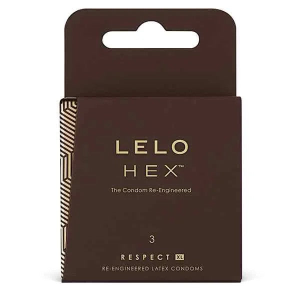 Lelo–HEXCondomsRespectXL3Pack