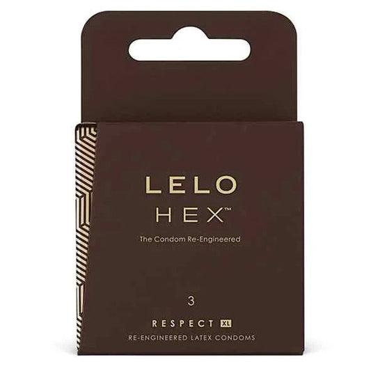 Lelo–HEXCondomsRespectXL3Pack