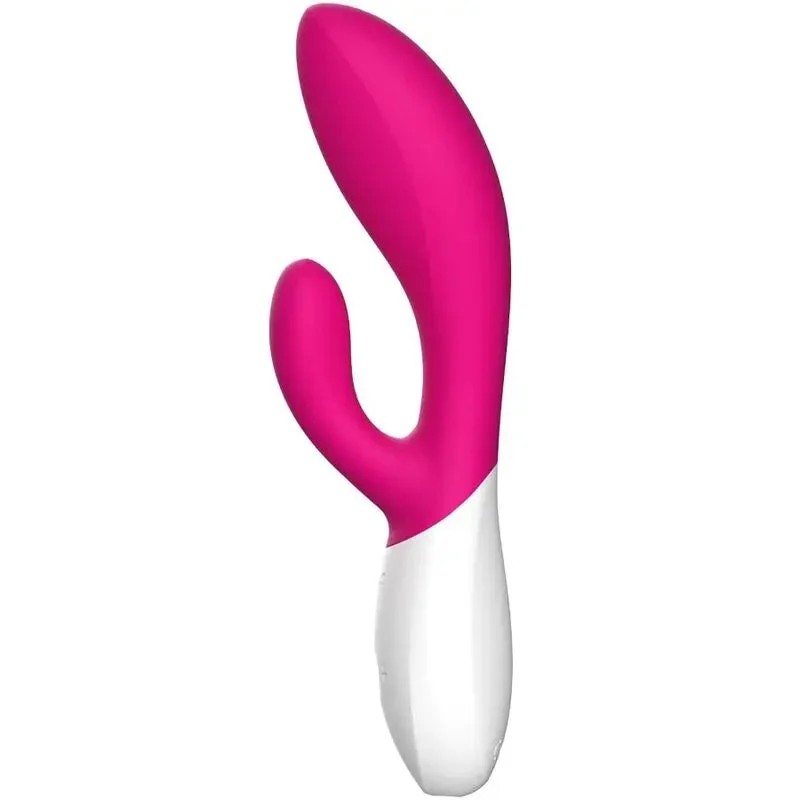 LELO–INAWAVE2VBRADORLUXUS-SPEZIALUHRCERISE
