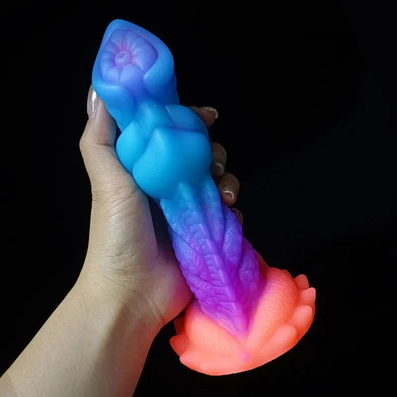 LeuchtendeDrachendildos,riesigerAnal-Buttplug–weicherMonsterdildo,SexspielzeugfürFrauen