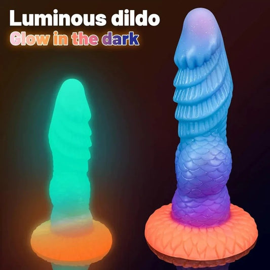 LeuchtenderSquirting-DildoDrakeDick–RealistischesAnal-SexspielzeugausFakeCumFantasy-Silikon