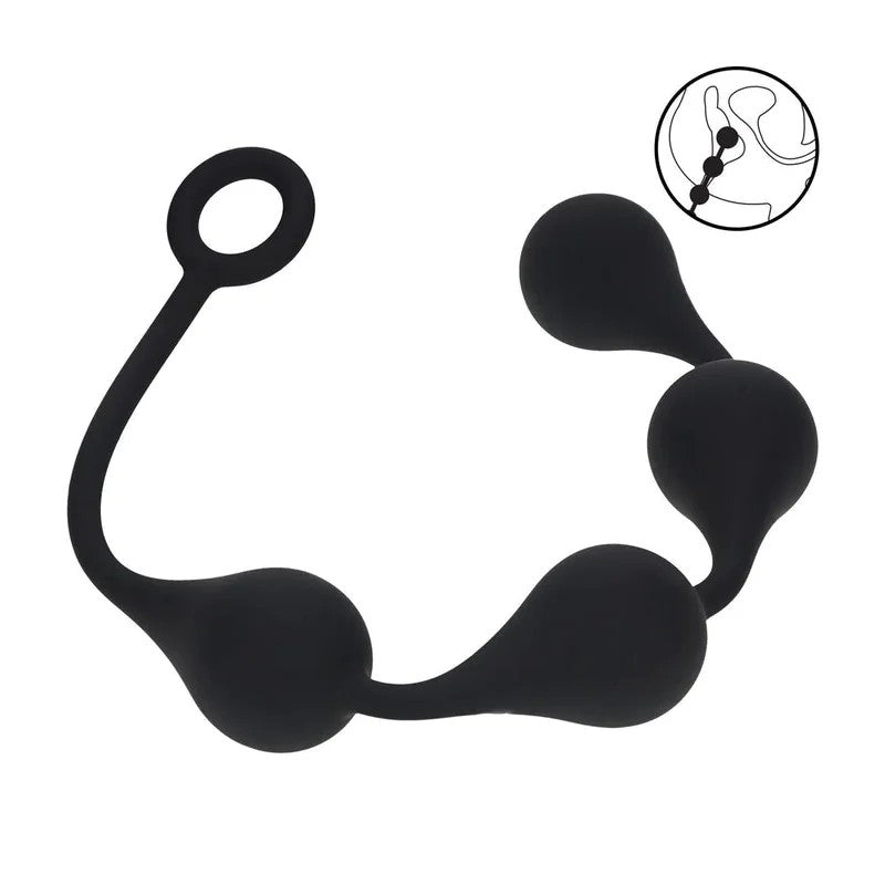 Levelz–LAnalkettemit4Silikontropfen40mm