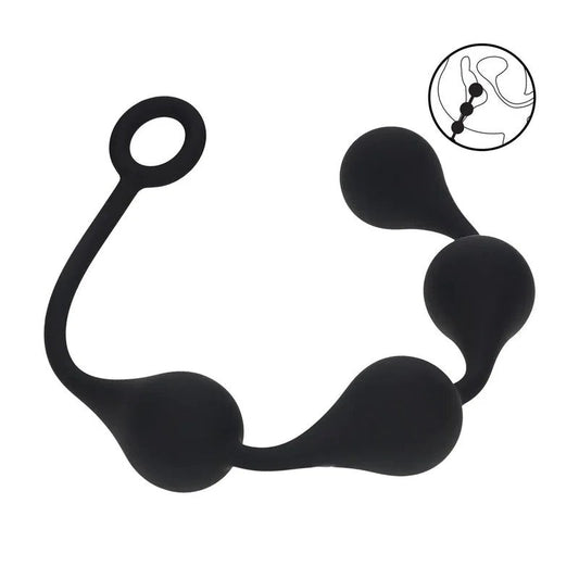 Levelz–LAnalkettemit4Silikontropfen40mm
