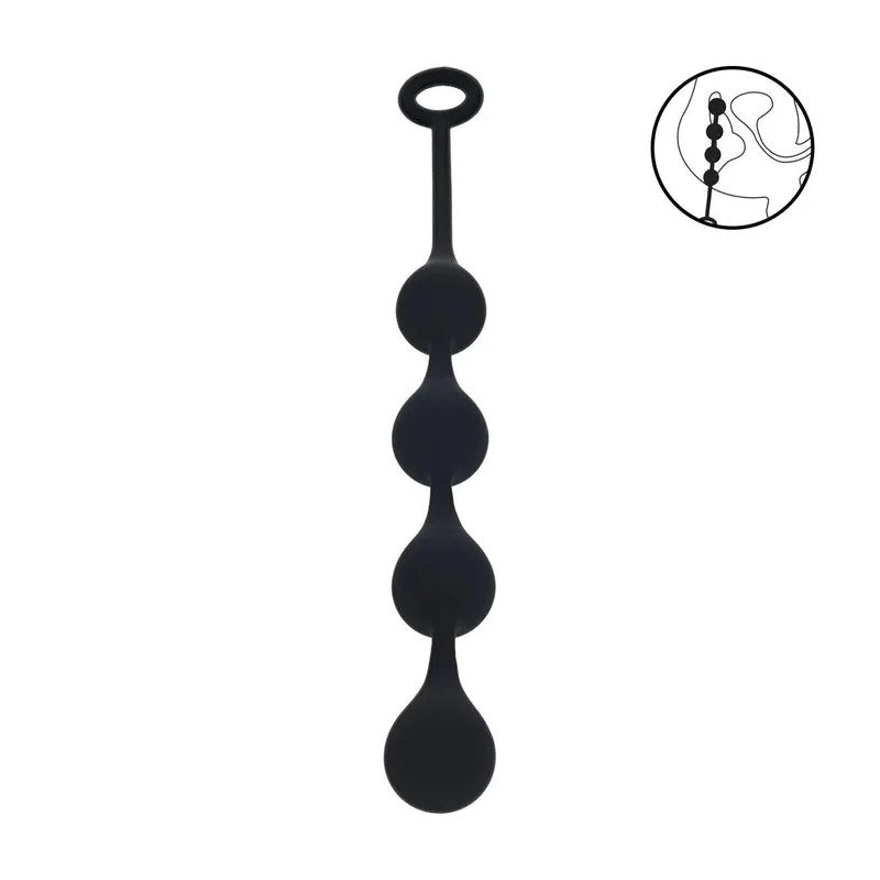 Levelz–MAnalkettemit4Silikontropfen30mm
