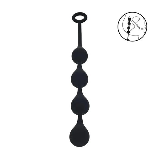 Levelz–MAnalkettemit4Silikontropfen30mm