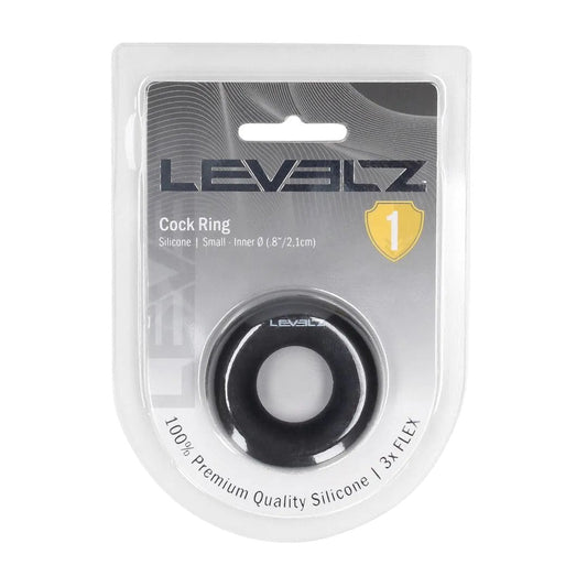 LiquidSiliconeCockring–S–Black