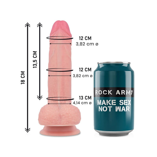 LIQUIDSILIKONPREMIUMMUSTANGREALISTISCHER18CM-O-4.14CMVONROCKARMY