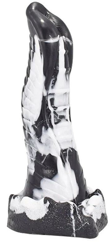 LizardDildo20x5cmBlack-White
