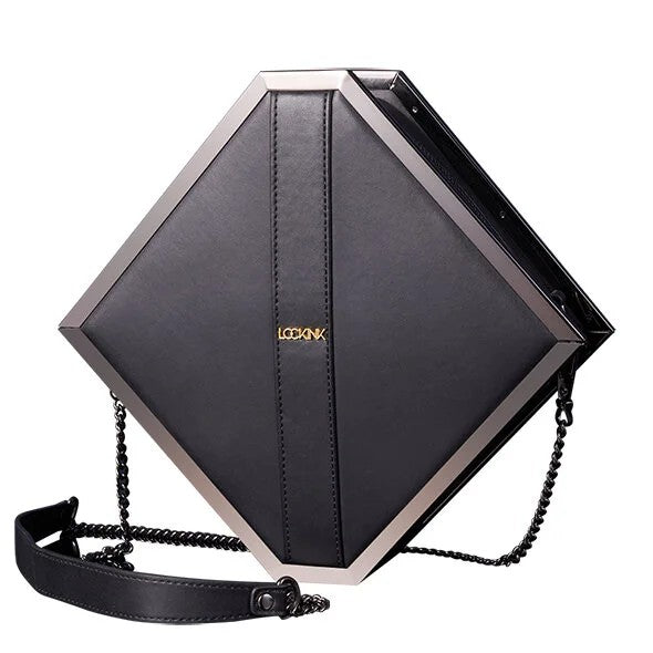 LOCKINK–MysteriousSquareKinkBag–black