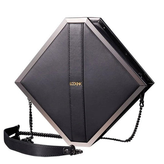 LOCKINK–MysteriousSquareKinkBag–black