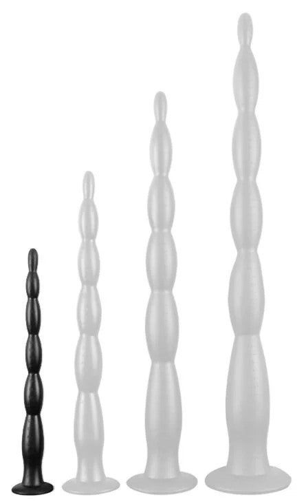 LongDildoScaleBeadsS30x3cmBlack