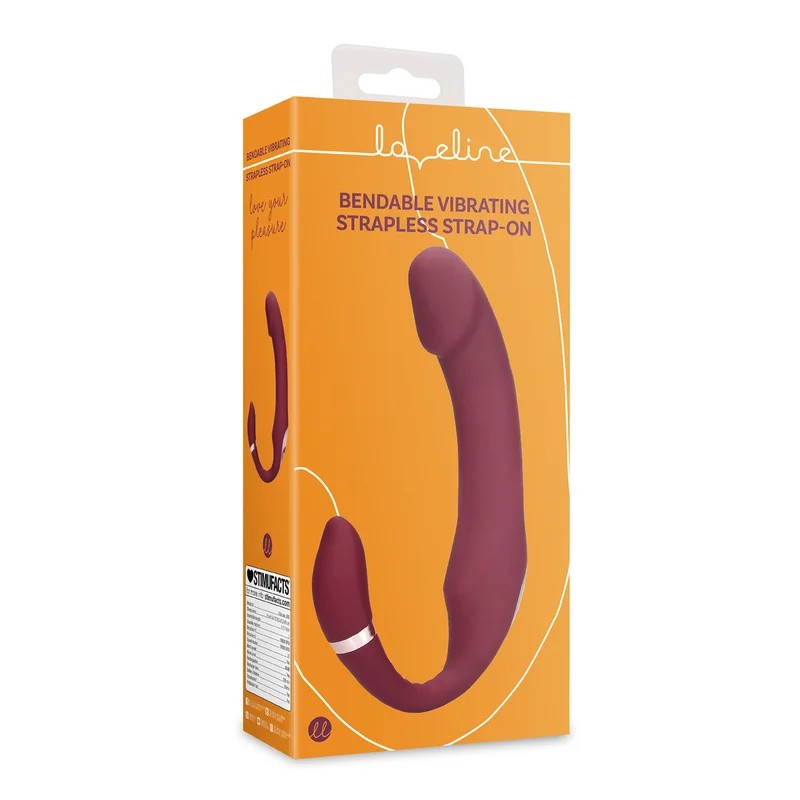 loveline–BendableVibratingStraplessStrap-on