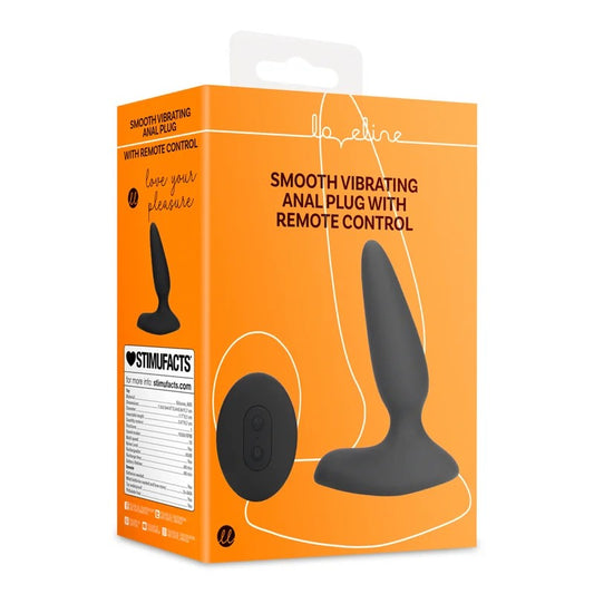 loveline–SmoothVibratingAnalPlugwithRemoteControl