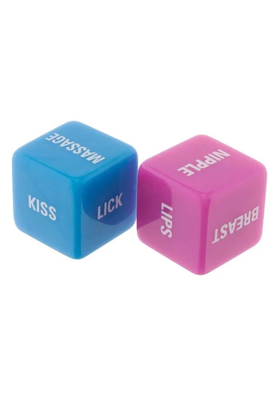 LoversDicePink