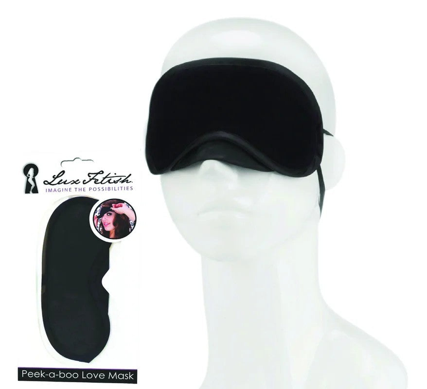 LUXFETISHPeek-a-booLoveMaskblack