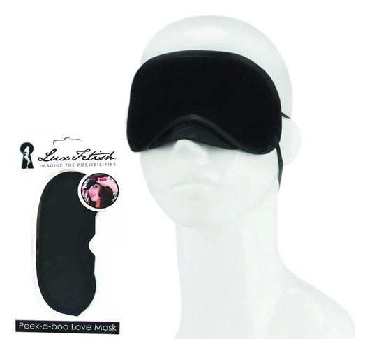 LUXFETISHPeek-a-booLoveMaskblack