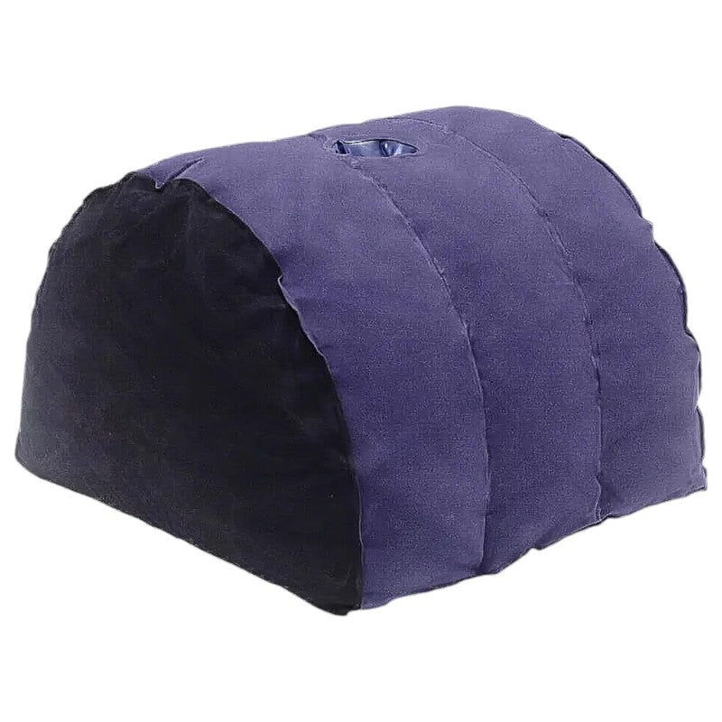 MagicPillow–AufblasbaresSexkissenmitDildohalter(lila)