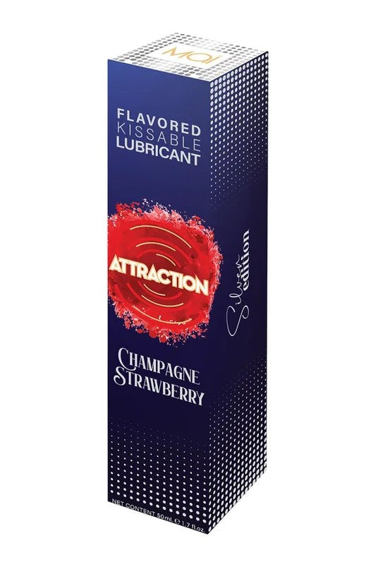 MaiAttractionKissableLubricantChampagneStrawberryFlavor50ml