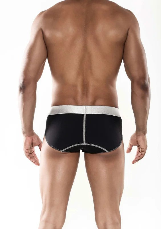 MaleBasicsMicrofiberBriefBlackS–XL