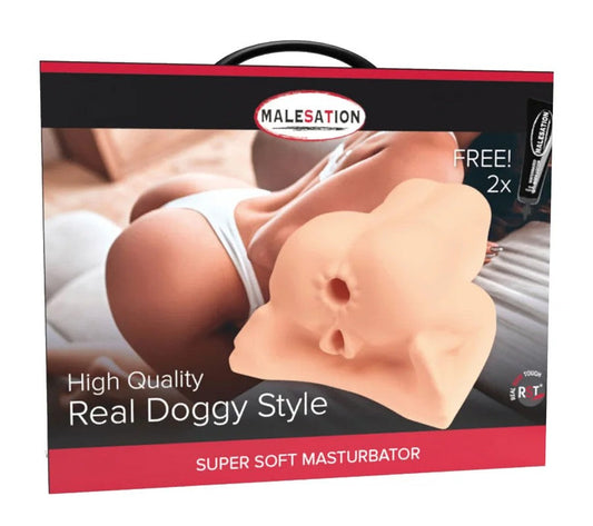 MALESATIONMasturbatorRealDoggyStyle