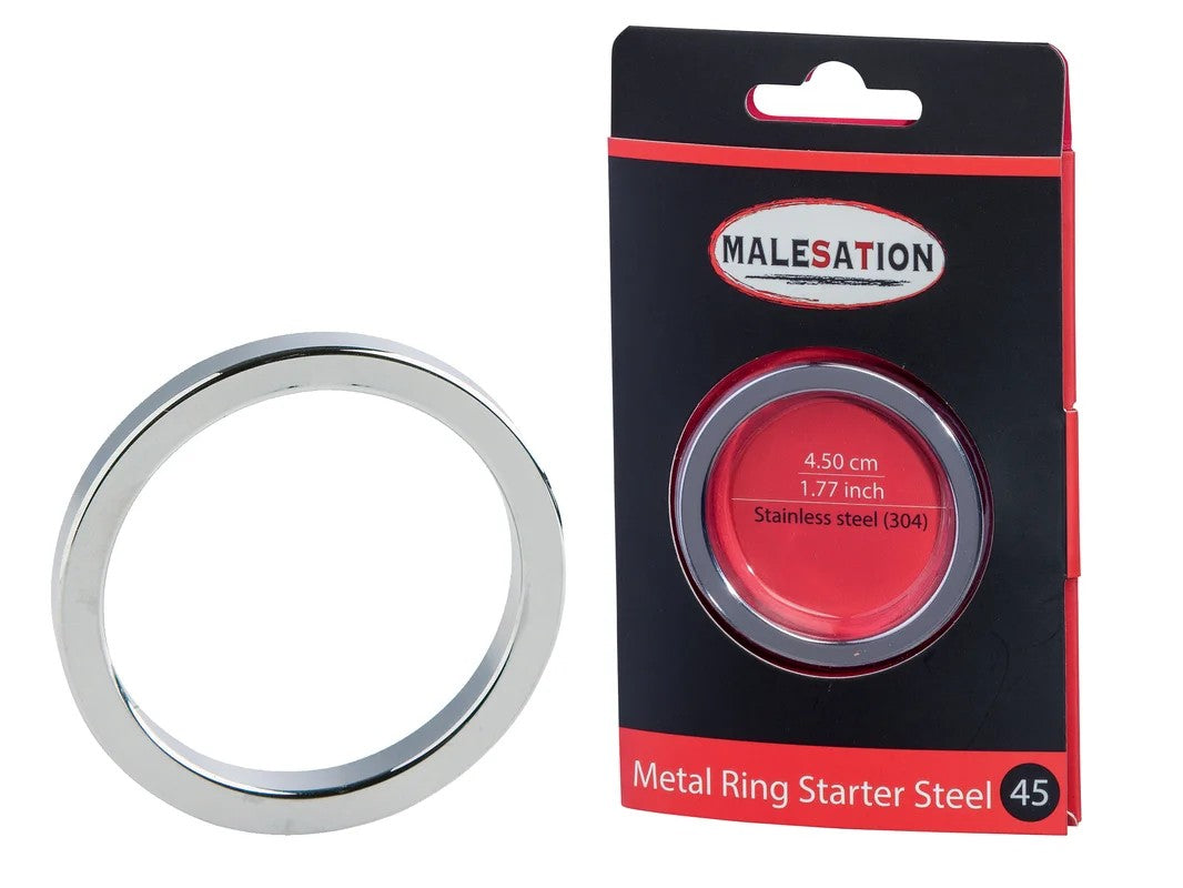 MALESATIONMetalRingStarterSteel45