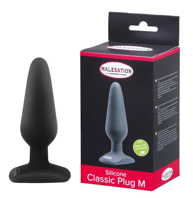 MALESATIONSiliconeClassicPlugM–4cm