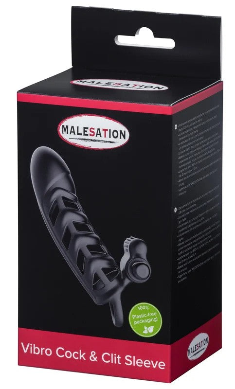 MALESATIONVibroCock&ClitSleeve