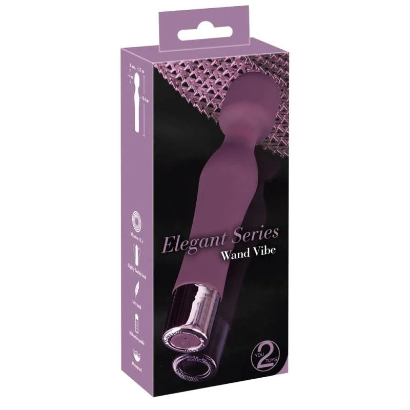 Massagestab„SmallWandVibrator“,15Vibrationsmodi,wiederaufladbar