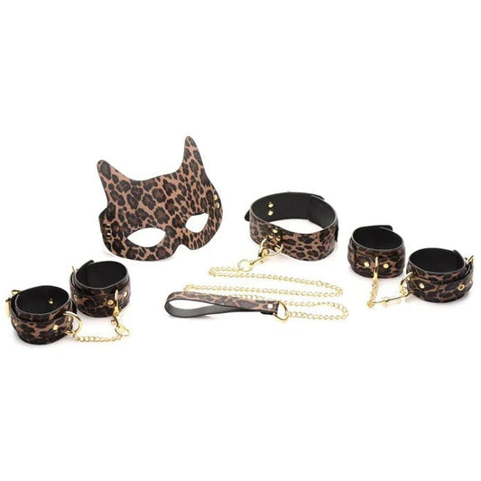 MasterSeries–LeopardBondageSet