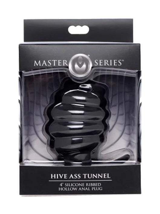 MASTERSERIESAssTunnelRibbedHollowAnalPluglarge