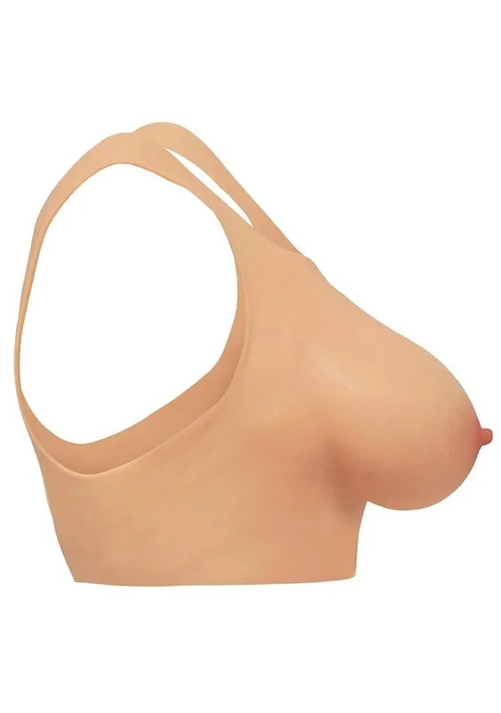 MasterSeriesPerkyPairD-CupSiliconeBreasts–Flesh