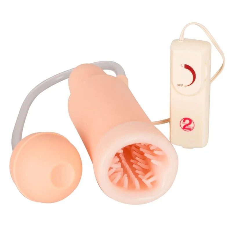 Masturbator»FrenchKiss«mitVibrationundPumpball