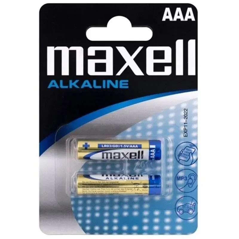 MAXELL–ALKALINBATTERIEAAALR03BLISTER*2