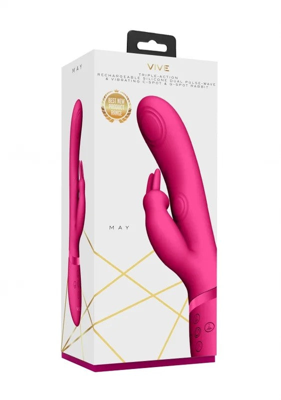 MAY–TripleAction–DualPulse–Wave&VibratingC-/G-SpotRabbit