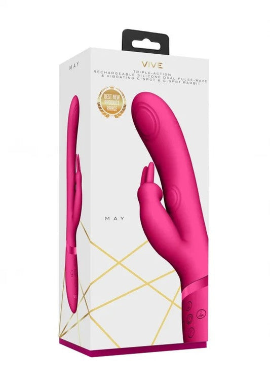 MAY–TripleAction–DualPulse–Wave&VibratingC-/G-SpotRabbit