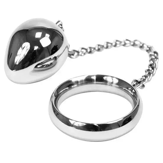 METALHARD–COCKRING45MM+KETTEMITMETALLKUGEL