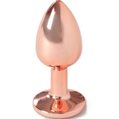 MetallButtplugRotgold7cm|Secretplay